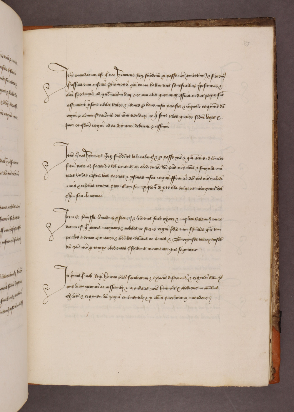 Folio 87  recto